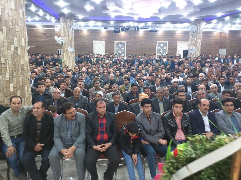 همایش بزرگ هواداران بهزاد علیزاده در آبدانان